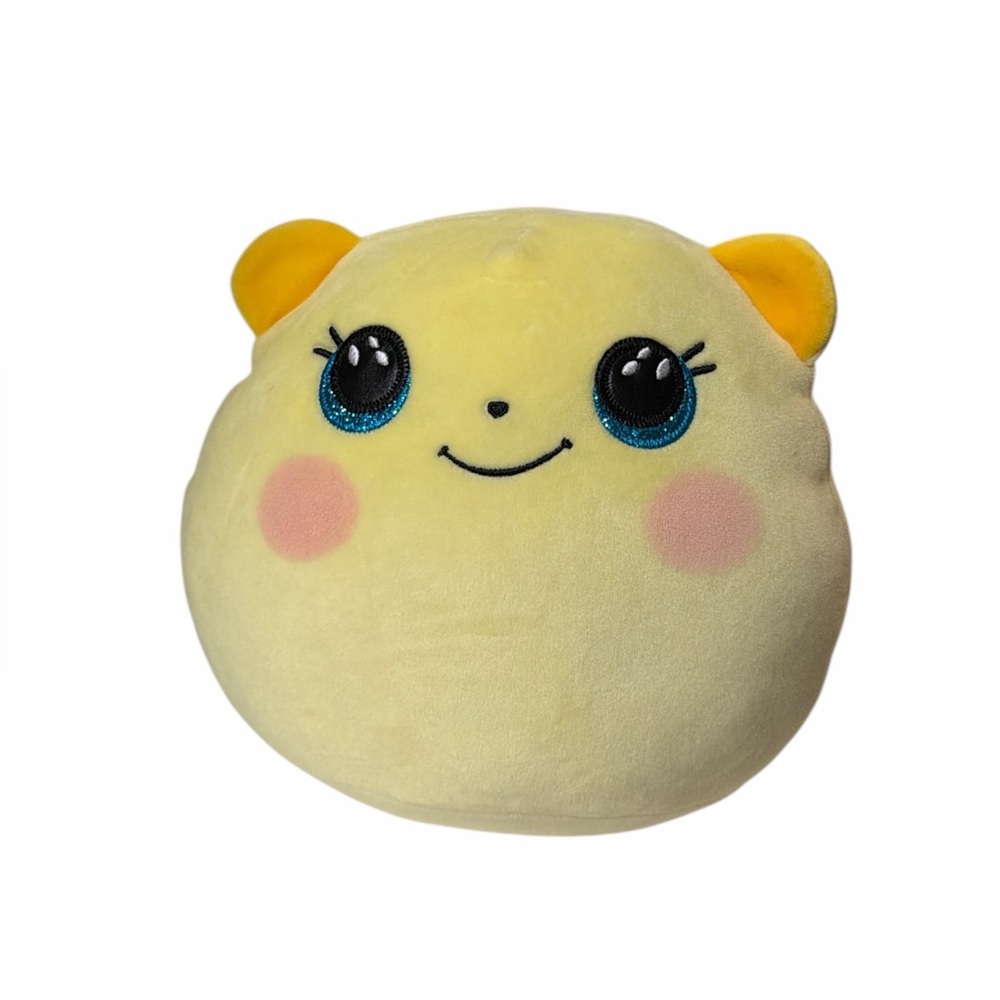 Ty Squish A Boo Buttercup The Bear Plush 8 inch Yellow Small Stuffed Animal Toy